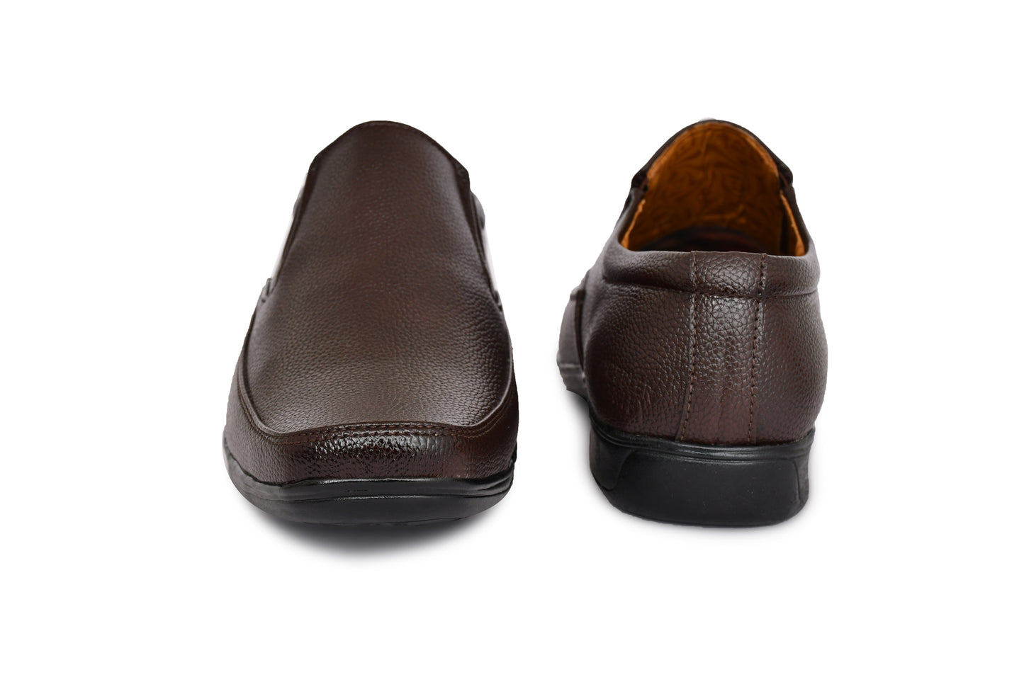 Neat Slit Clean Look Moccasins for Men | Coffee