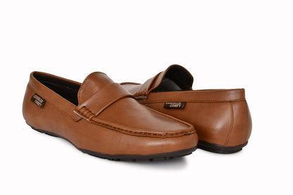 Classic Office-wear Moccasins for Men | Tan