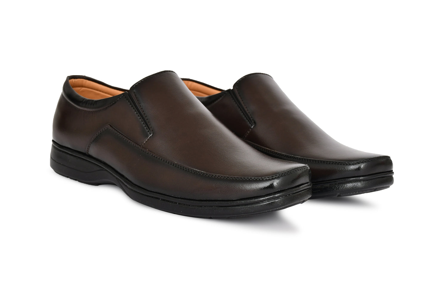 Classic Slip-on For Men with Neat Side Slit | Brown