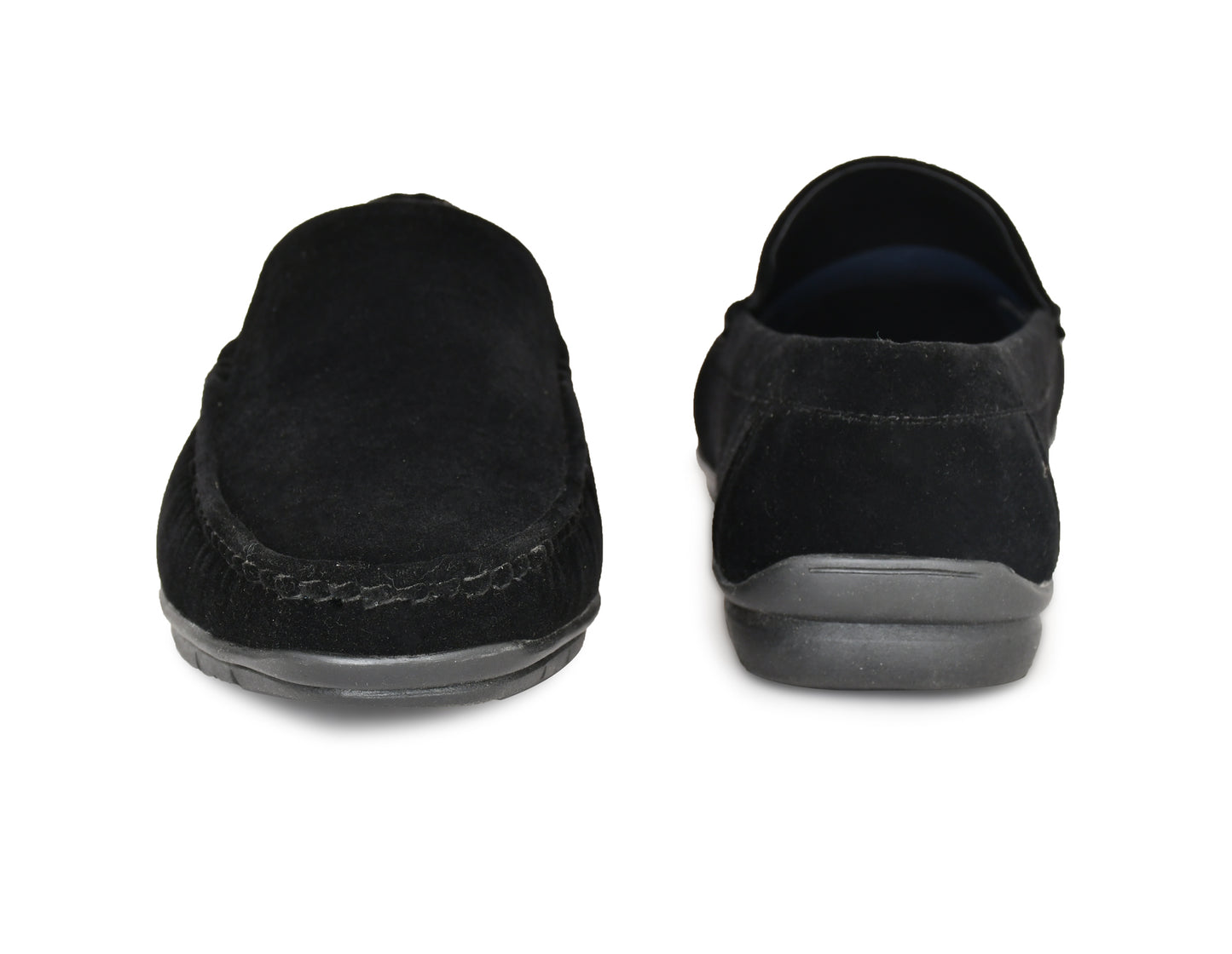 Velvet Pull-on Loafer for Men | Black