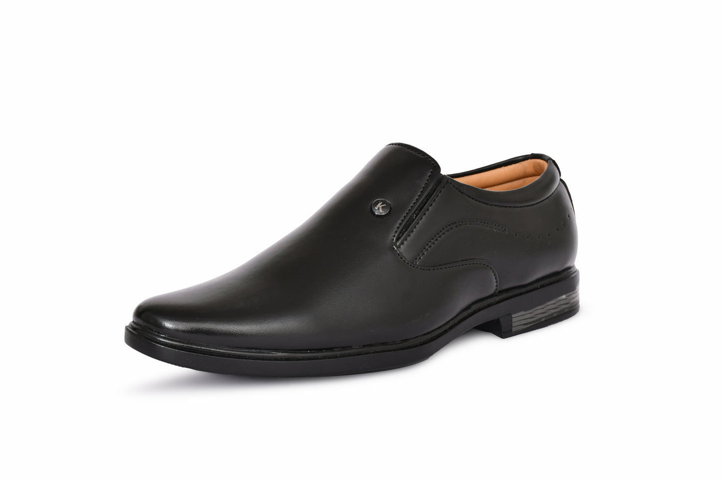 Classic Slip-on For Men with Stylish Side Stitch | Black