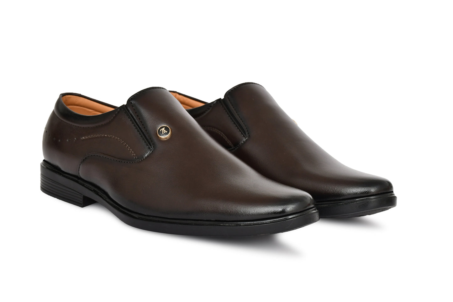 Classic Slip-on For Men with Stylish Side Stitch | Brown