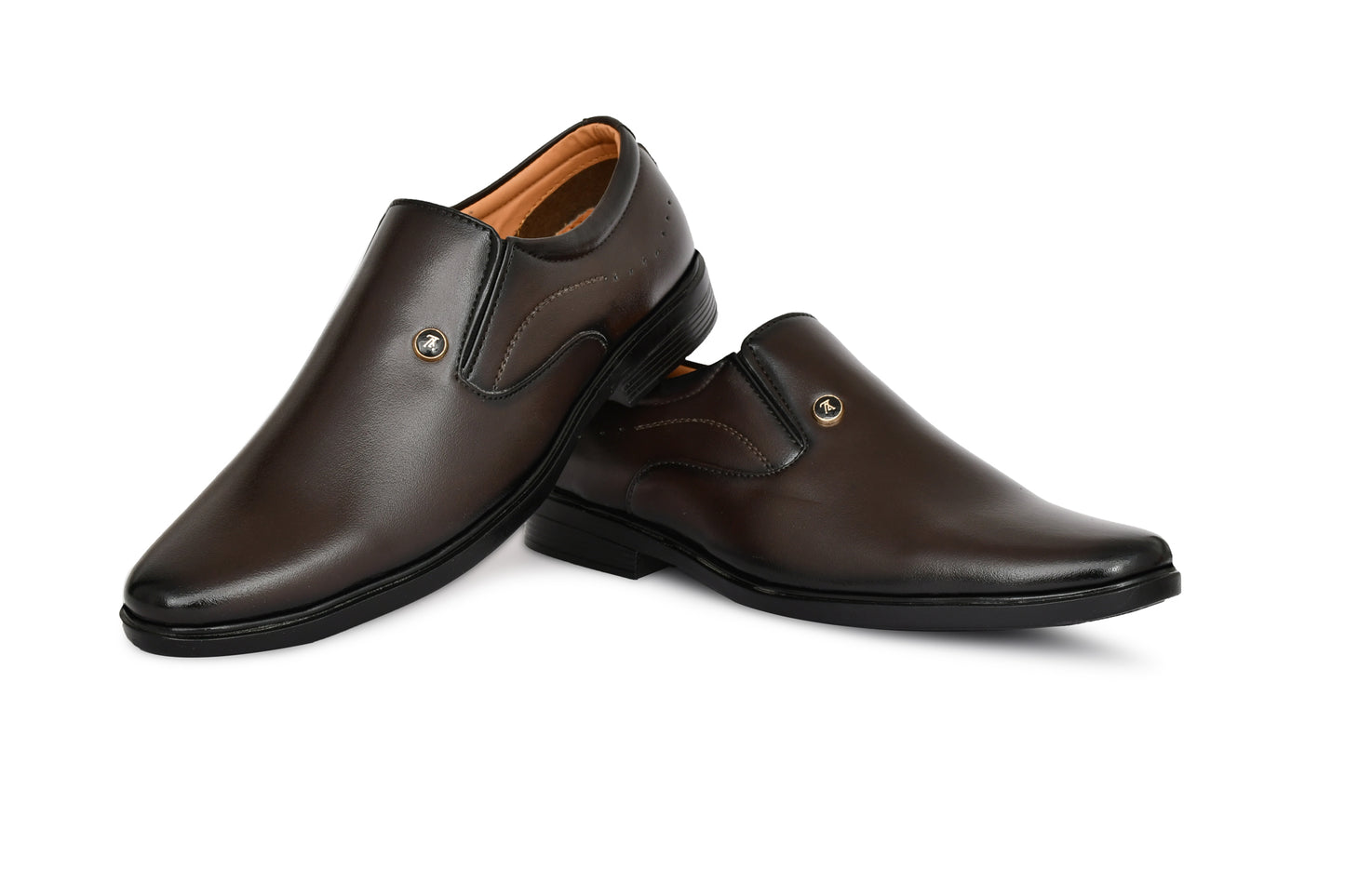 Classic Slip-on For Men with Stylish Side Stitch | Brown