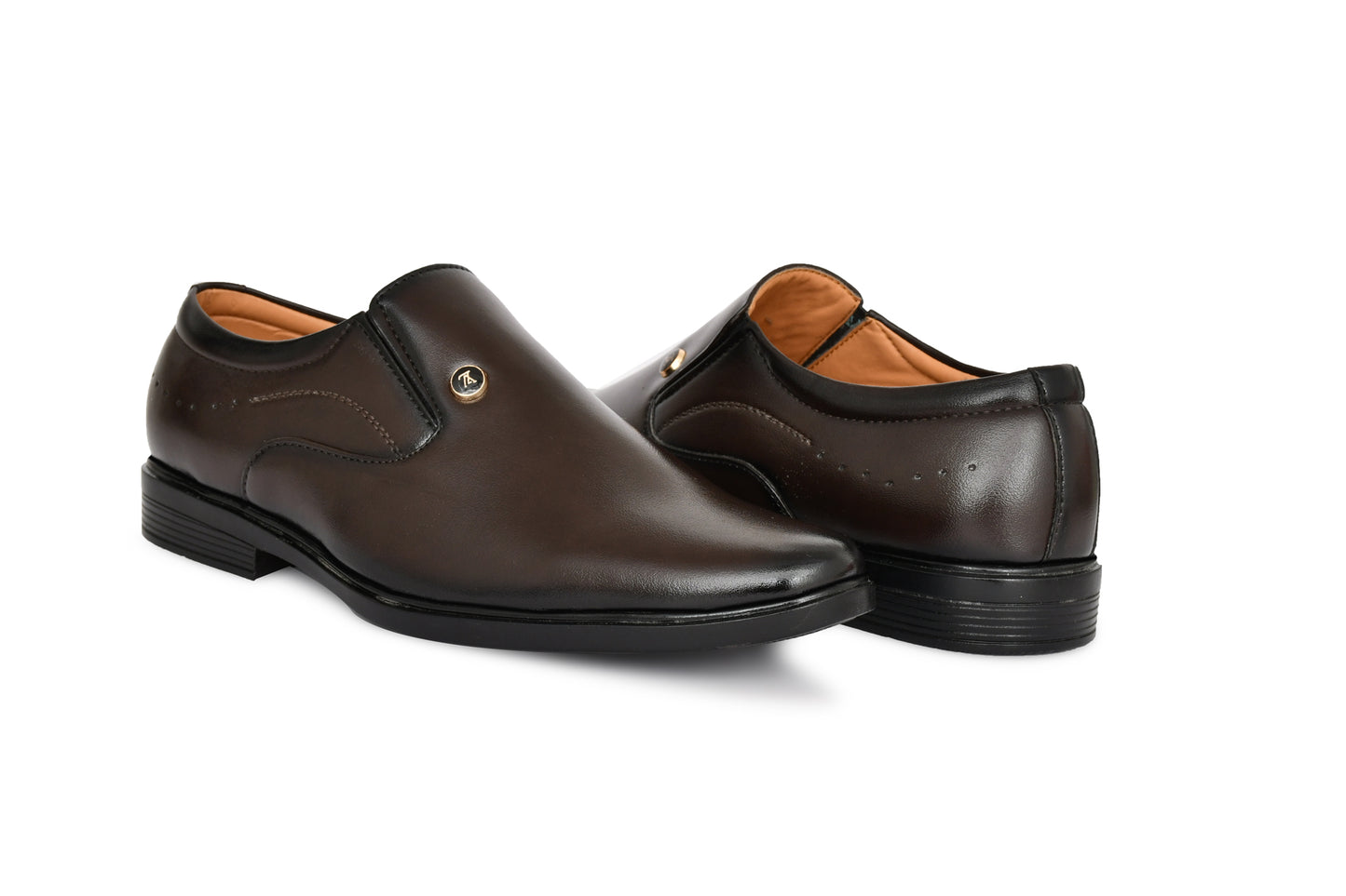 Classic Slip-on For Men with Stylish Side Stitch | Brown