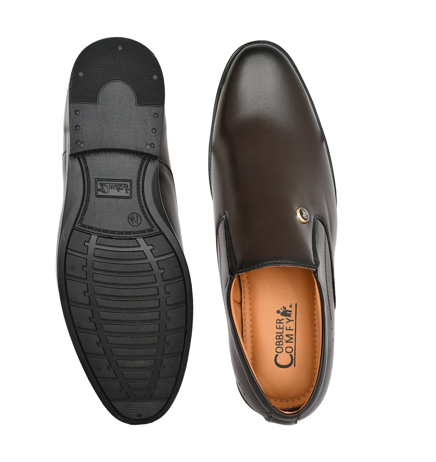 Classic Slip-on For Men with Stylish Side Stitch | Brown