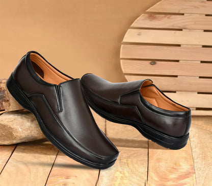 Classic Slip-on For Men with Neat Side Slit | Brown