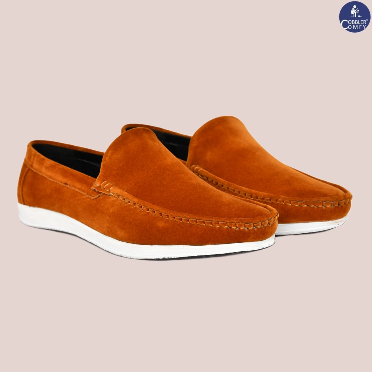 Velvet Classic Pull-on Loafer for Men | Tan